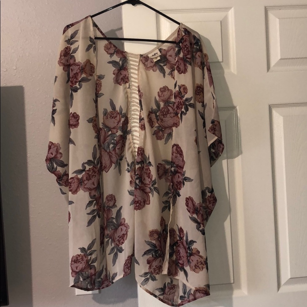 Floral cover up